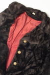 Brown Faux Fur Coat 3