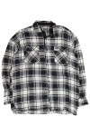 Black & White Perzoni Flannel Shirt