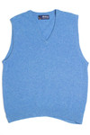 Blue Wool Vest