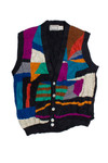 Vintage Abstract Concrete Vest (1980s)