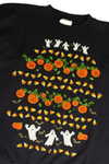 Vintage Candy Corn Halloween Sweatshirt (1990s)