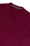 Burgundy V-Neck Banana Republic Sweater