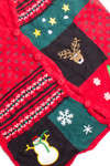 Red Ugly Christmas Vest 60682