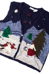Blue Ugly Christmas Vest 59503