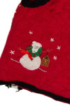 Snowmen Patchwork Ugly Christmas Sweater Vest 62098