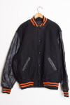 Bengals Black Letterman Jacket