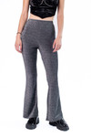 Silver Sparkle Bell Bottoms