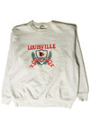 Gray Louisville Cardinals Sweatshirt