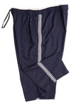 Dark Blue Track Capris 887