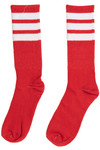 Red Tube Socks