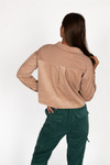 Crop Corduroy Shirt