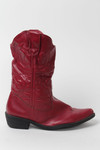 Red Rampage Cowboy Boots (Sz. 8M) 1266