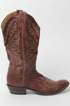 Brown Justin Cowboy Boots (Sz. 9 D) 1282