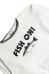 Vintage Fish On Graphic Sweatshirt (1990s) 8671