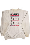 Hockey Rules Funny Sweatshirt 9088