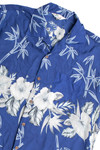 Dark Blue Hawaiian Shirt 2267