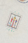 Embroidered Birdhouses in the Garden T-Shirt