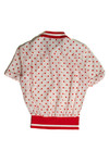 Vintage Red Polka Dot Pullover Top (sz. 6)