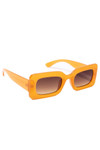 Bold Rectangle Frame Sunglasses