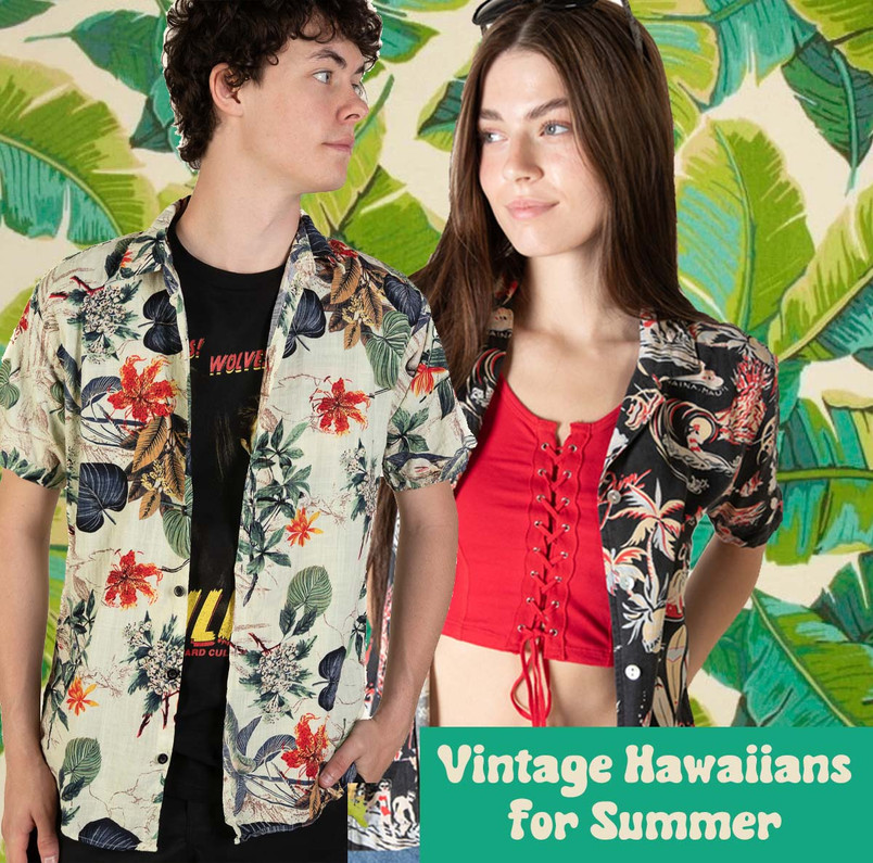 Fashion Casual Hawaii Tropical Plants graphic t shirts men Summer