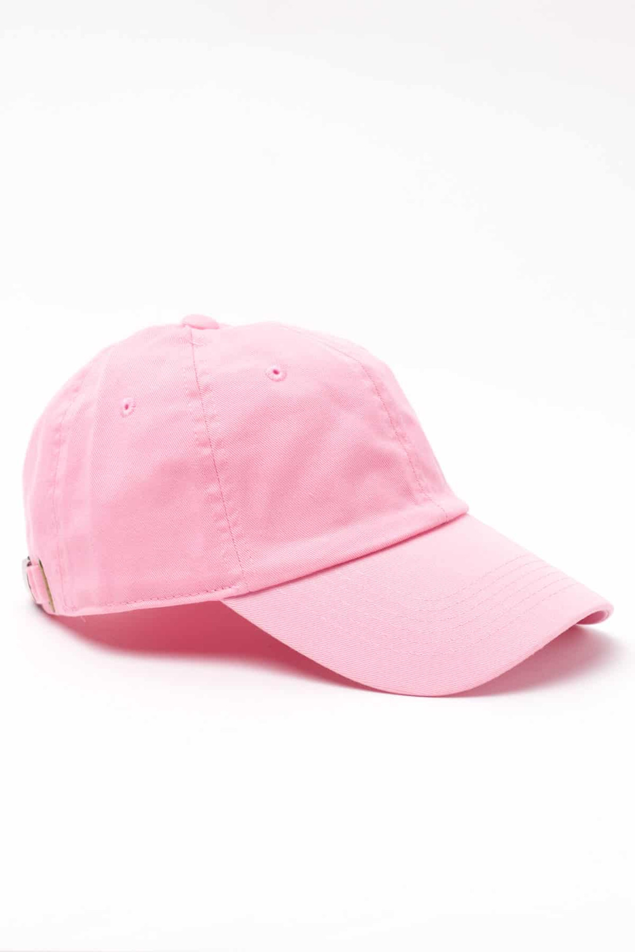 Solid Pink Dad Hat - Ragstock.com