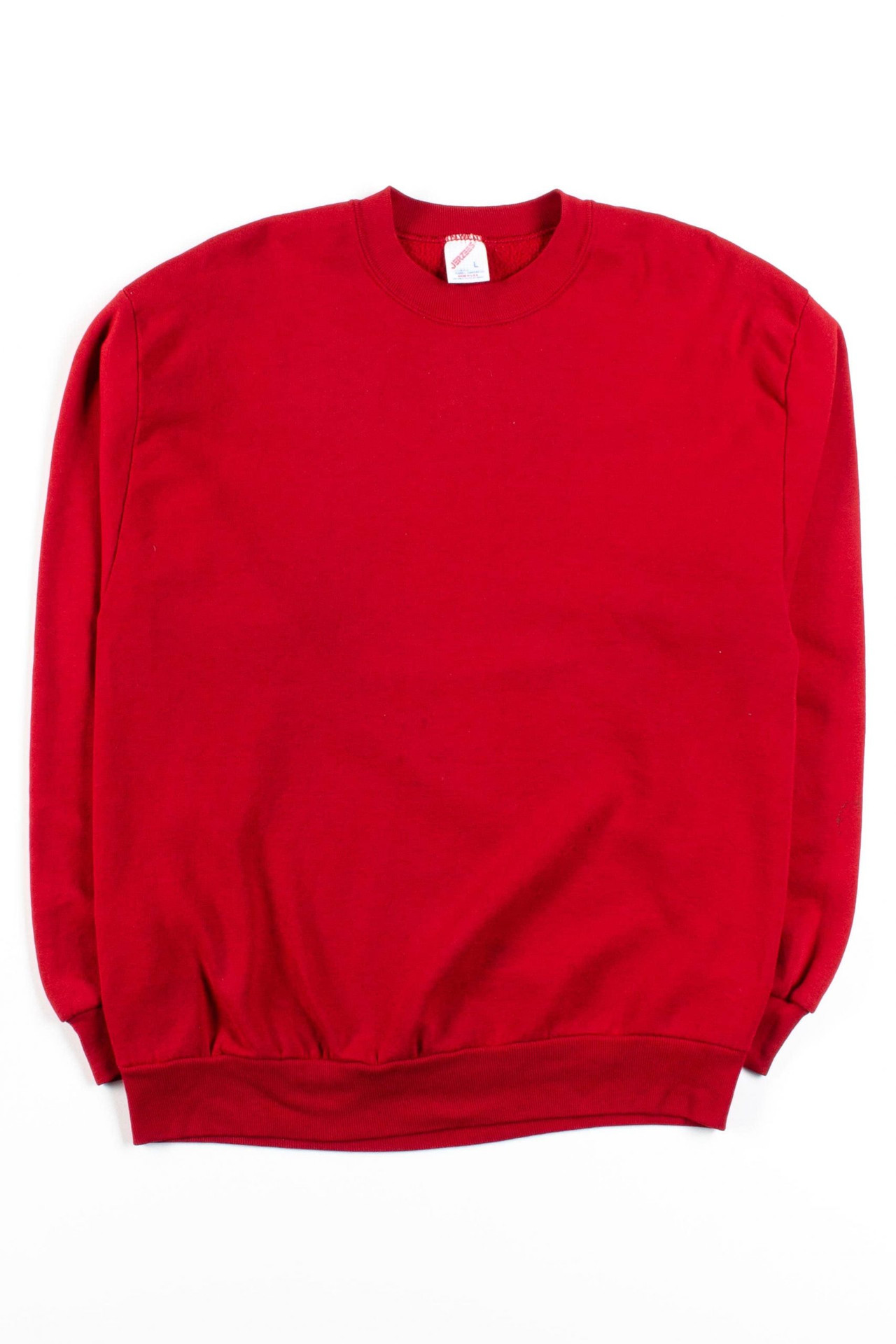 Vintage Plain Magenta Sweatshirt - Ragstock.com