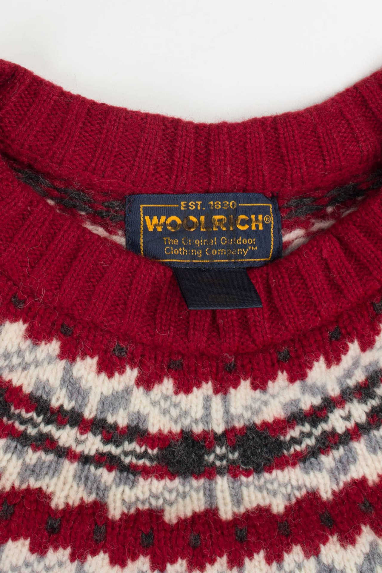 Vintage Woolrich Fair Isle Sweater 712 - Ragstock.com