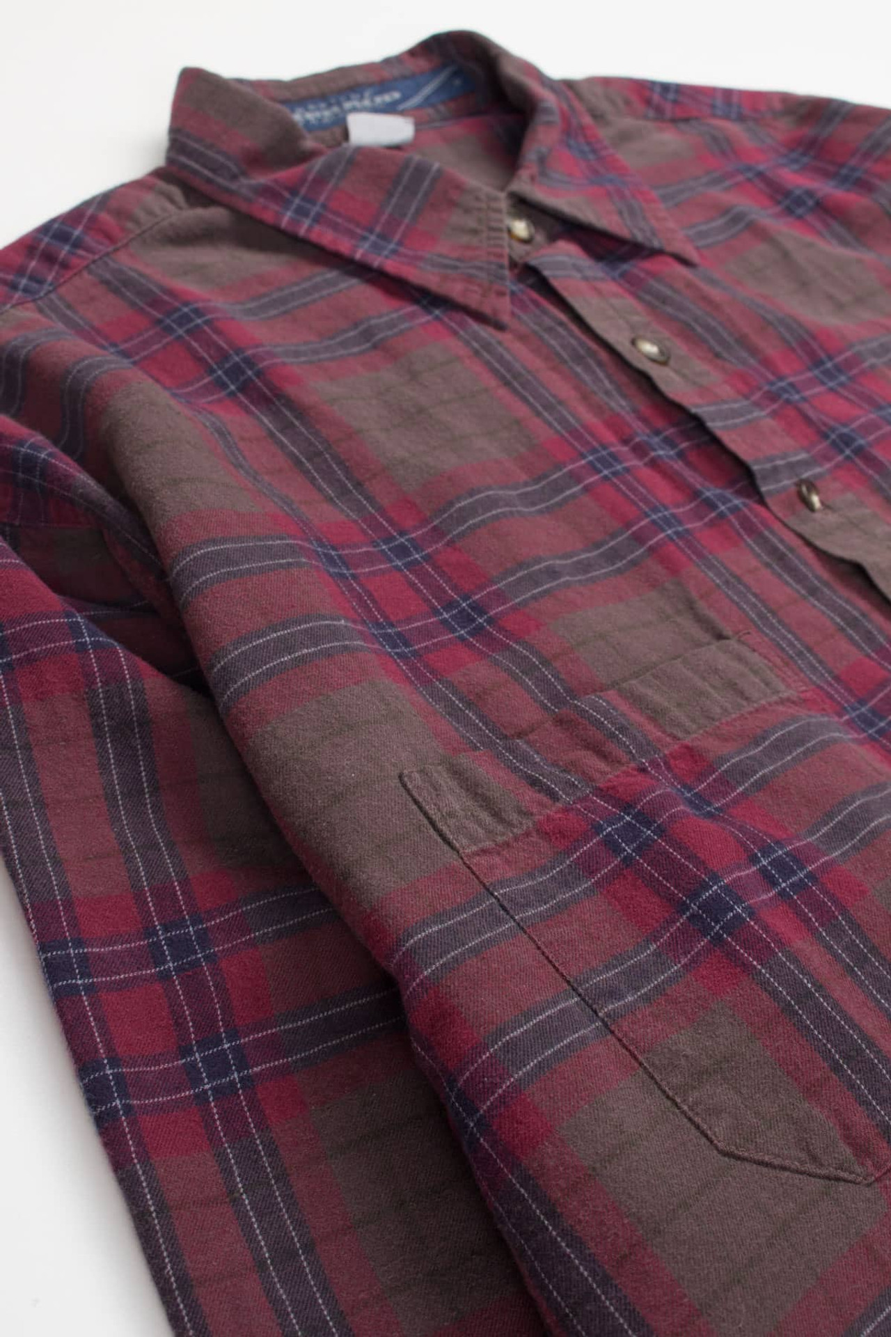 Vintage Girbaud Flannel Shirt 4116 - Ragstock.com