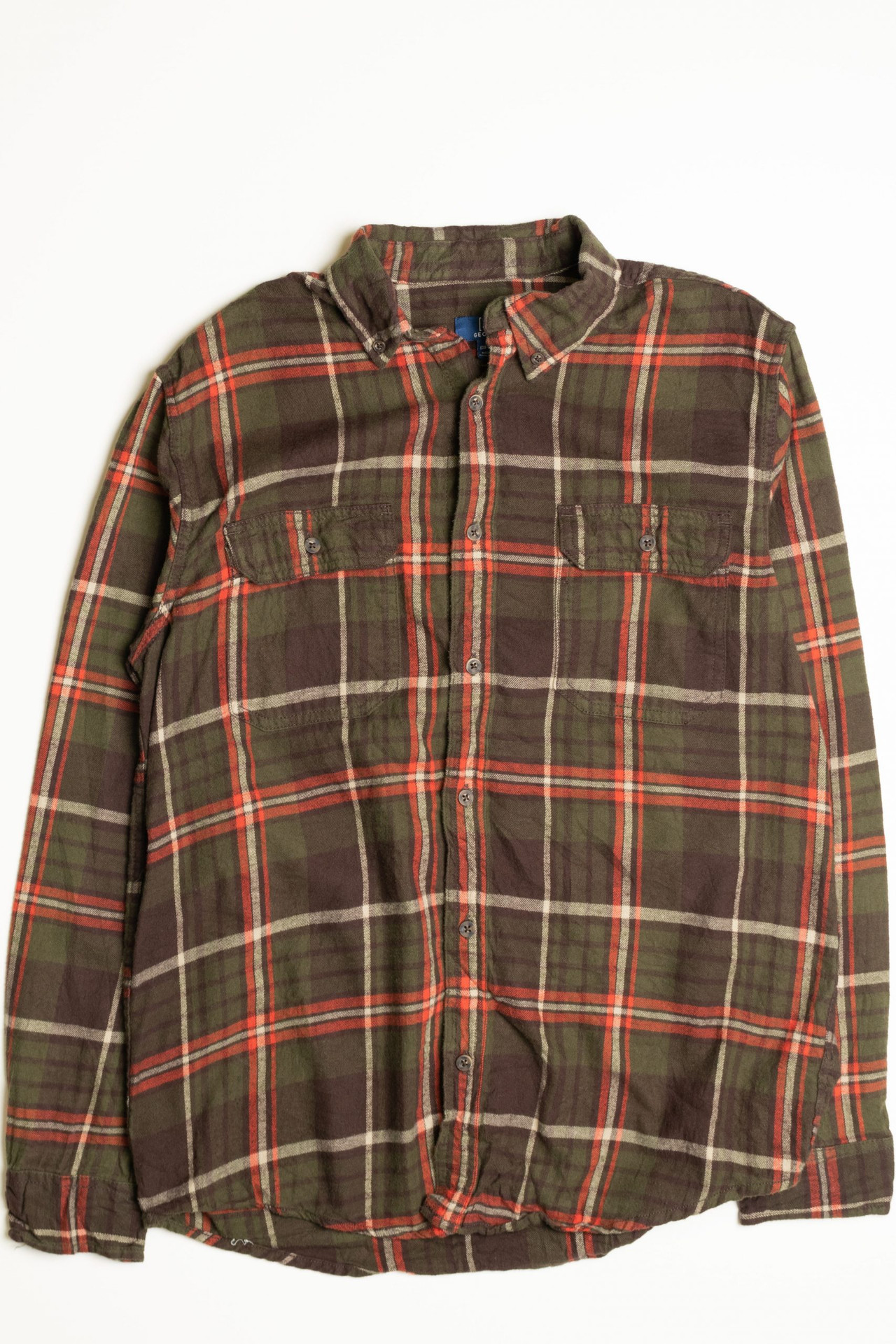 Vintage GH Bass Earth Flannel Shirt (1990s) - Ragstock.com