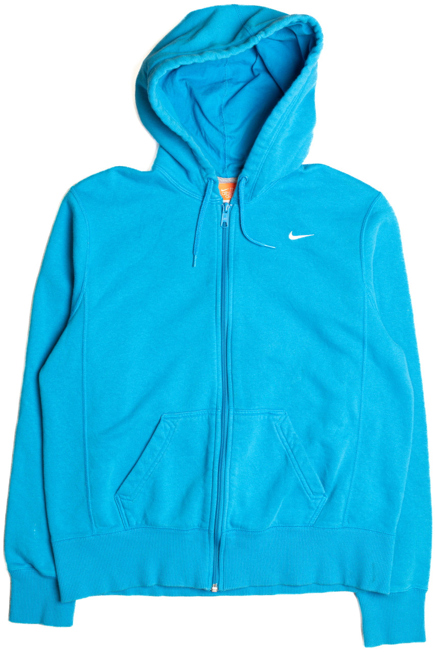 Bright Blue Nike Full Zip Hoodie 9246