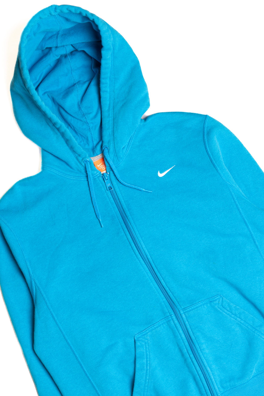 Bright Blue Nike Full Zip Hoodie 9246 