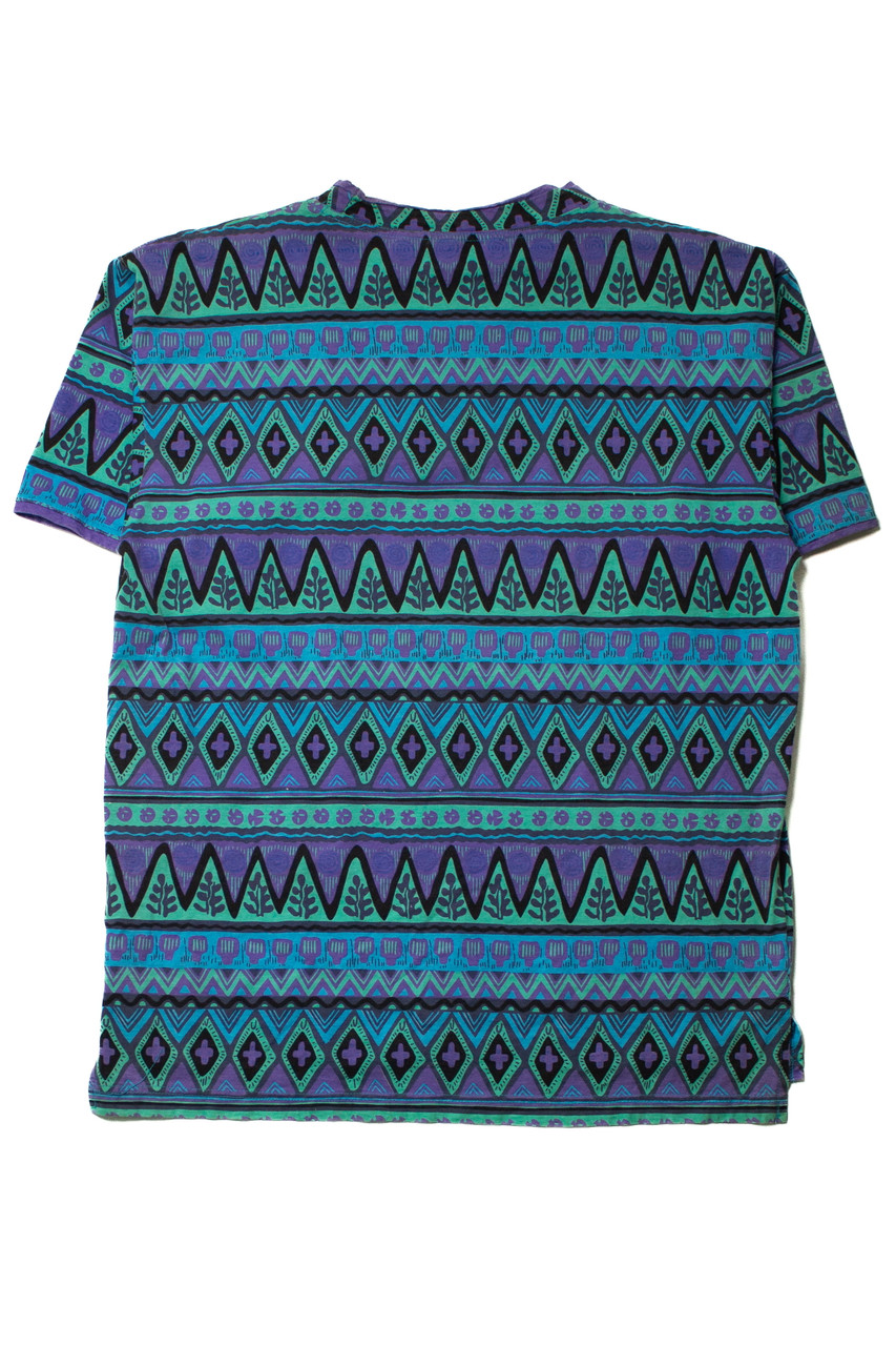 Medium) Pattern Pocket Zig-Zag Vintage (sz. T-Shirt