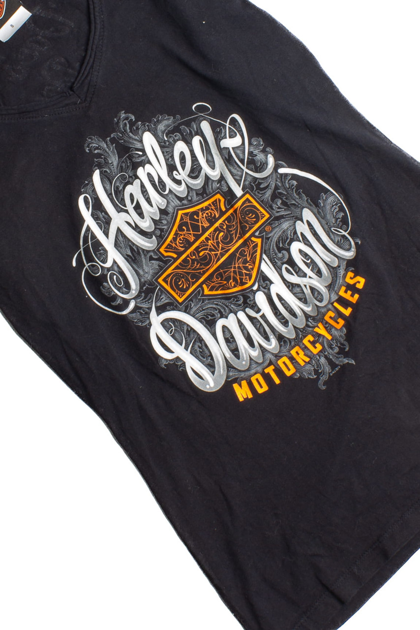 Vintage Harley Davidson Womens T-Shirt (2010s)