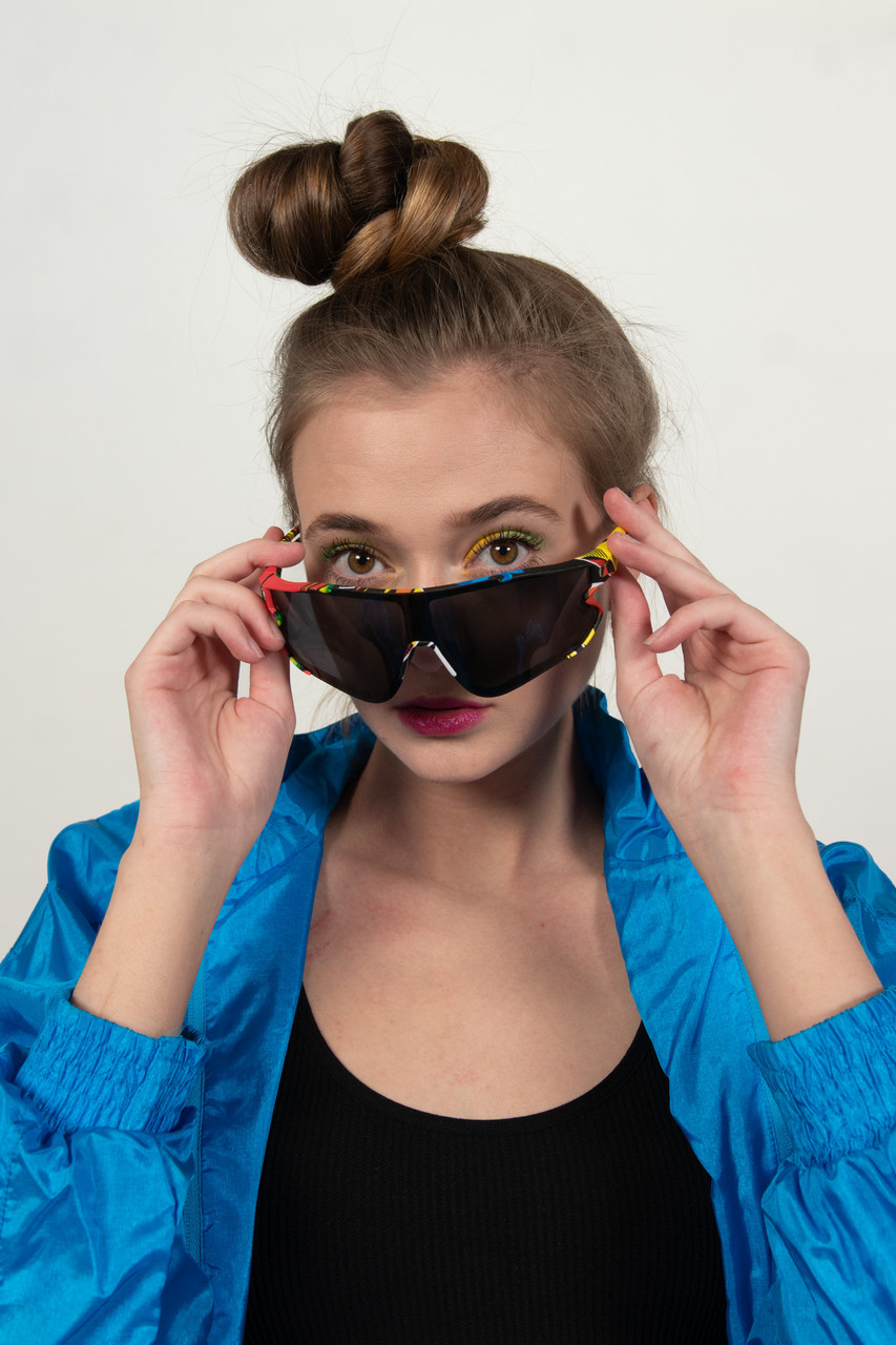 Shop RADICAL Sporty Shield 80s Vintage Fashion Sunglasses | Giant Vintage  Sunglasses