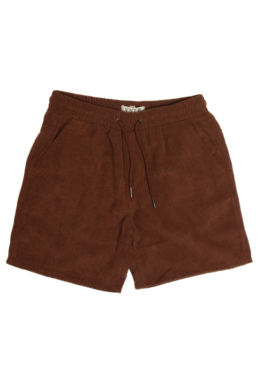 Rust Brown Corduroy Shorts