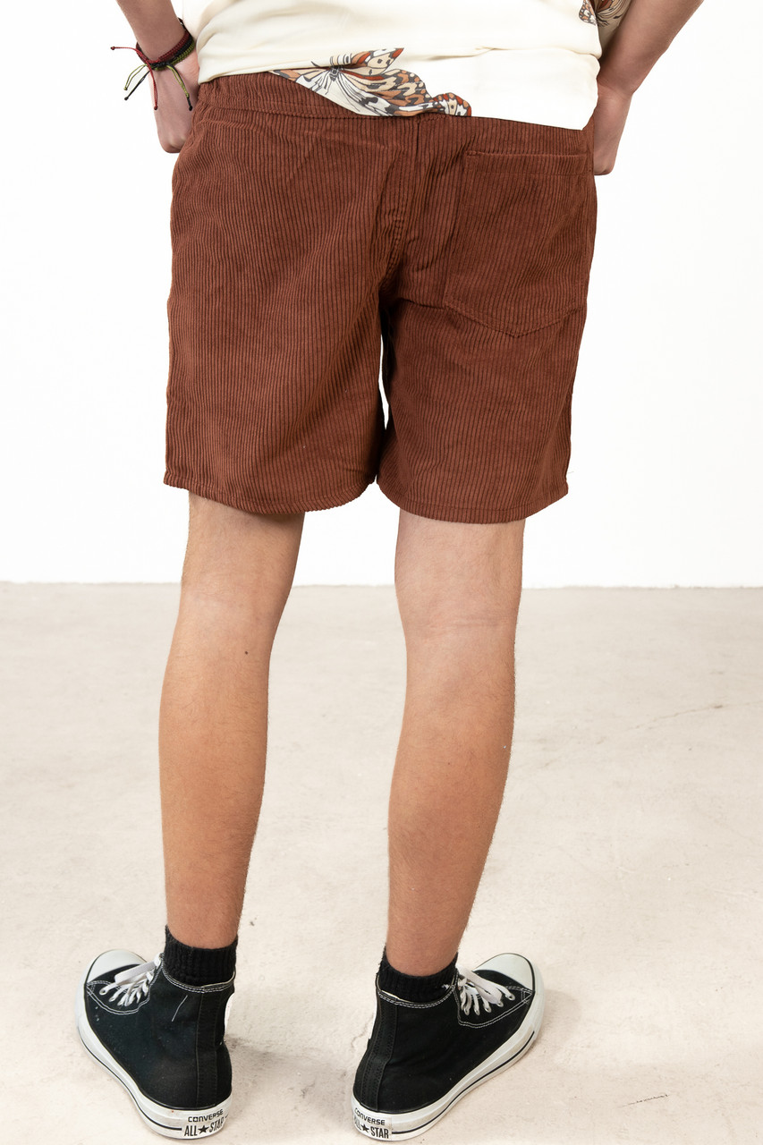 ショートパンツ即発送 SUBCULTURE CORDUROY SHORTS BROWN 3