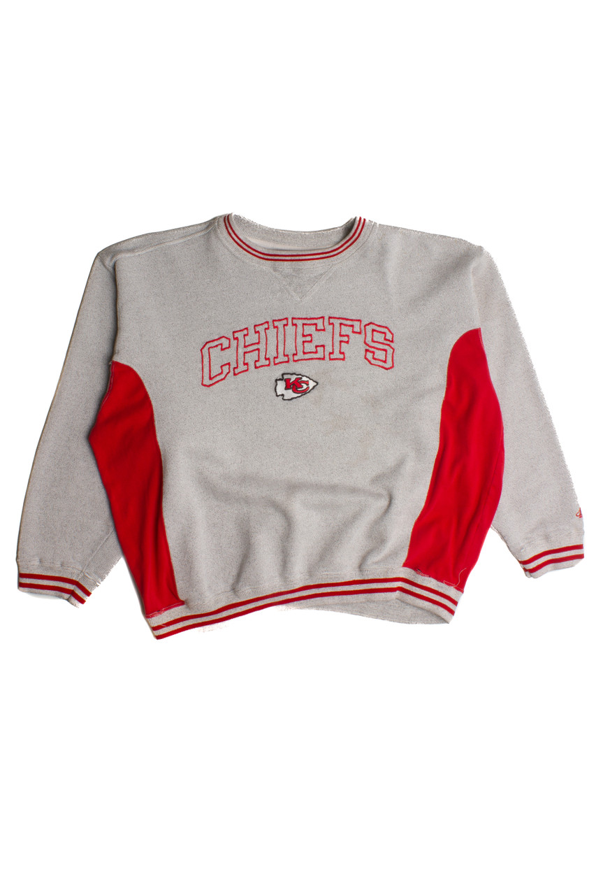 Kansas City Chiefs Womens Pink Vintage Crew Sweatshirt