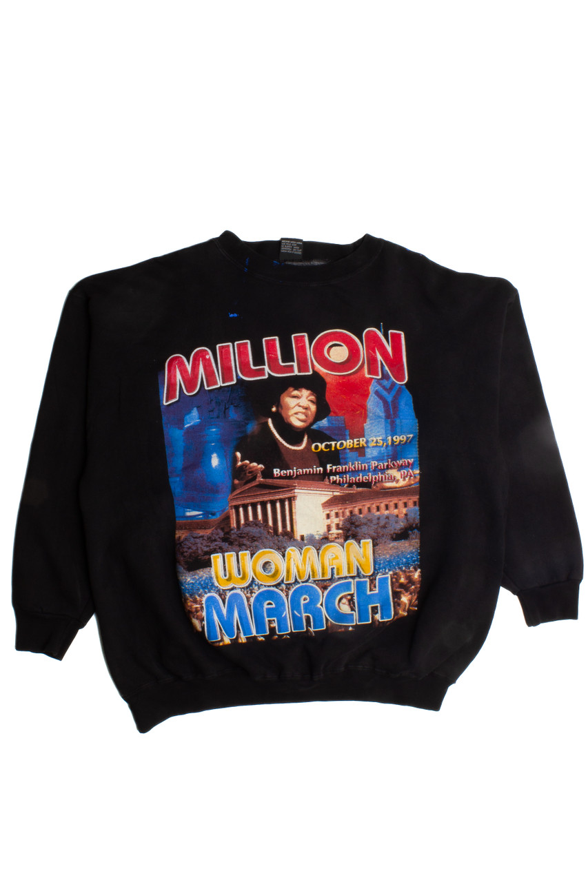 Vintage Million Woman March Sweatshirt (1990s) 8831