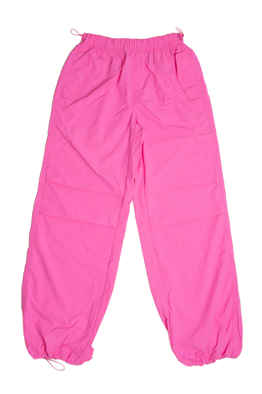 Pretty In Pink Parachute Pants – DRESSED TO CHILL BOUTIQUE