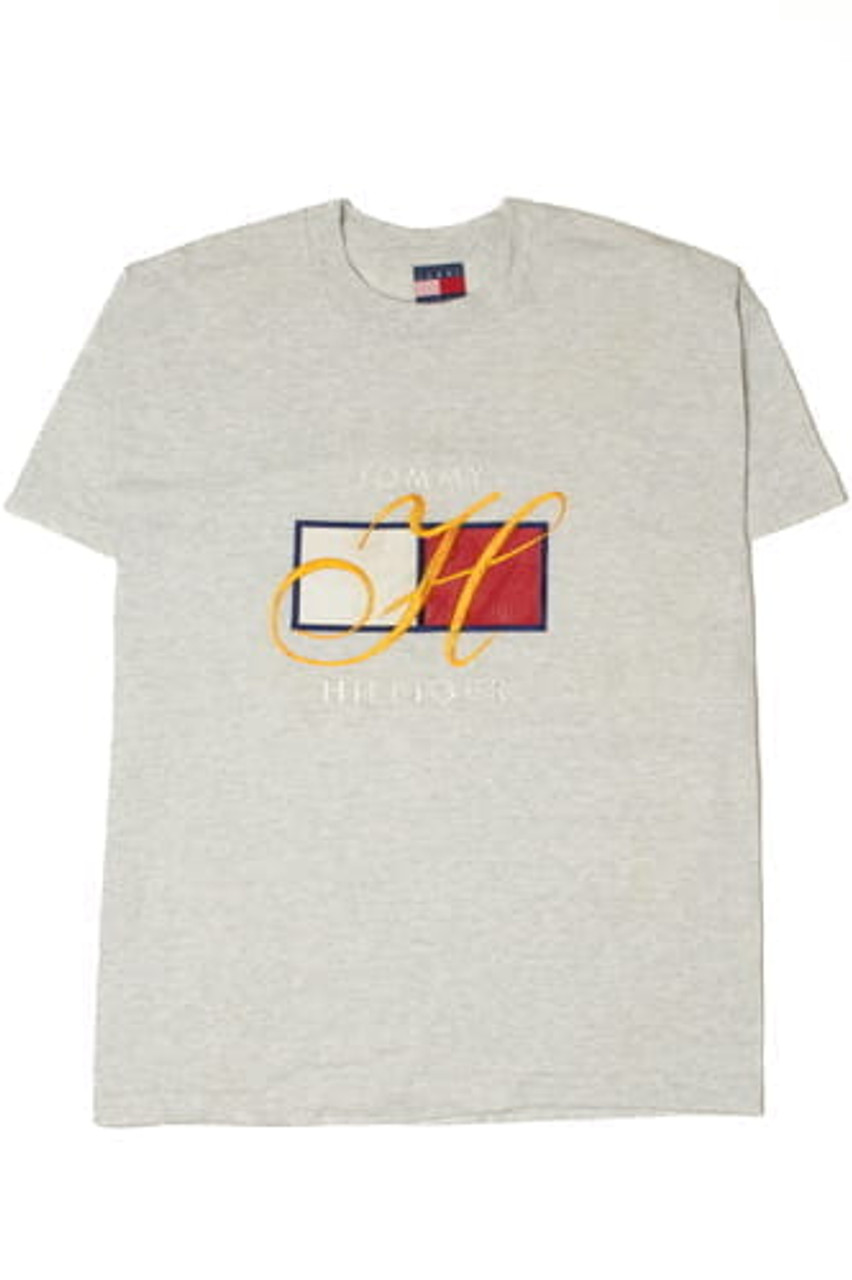 Vintage Embroidered Logo With Detail T-Shirt - Ragstock.com