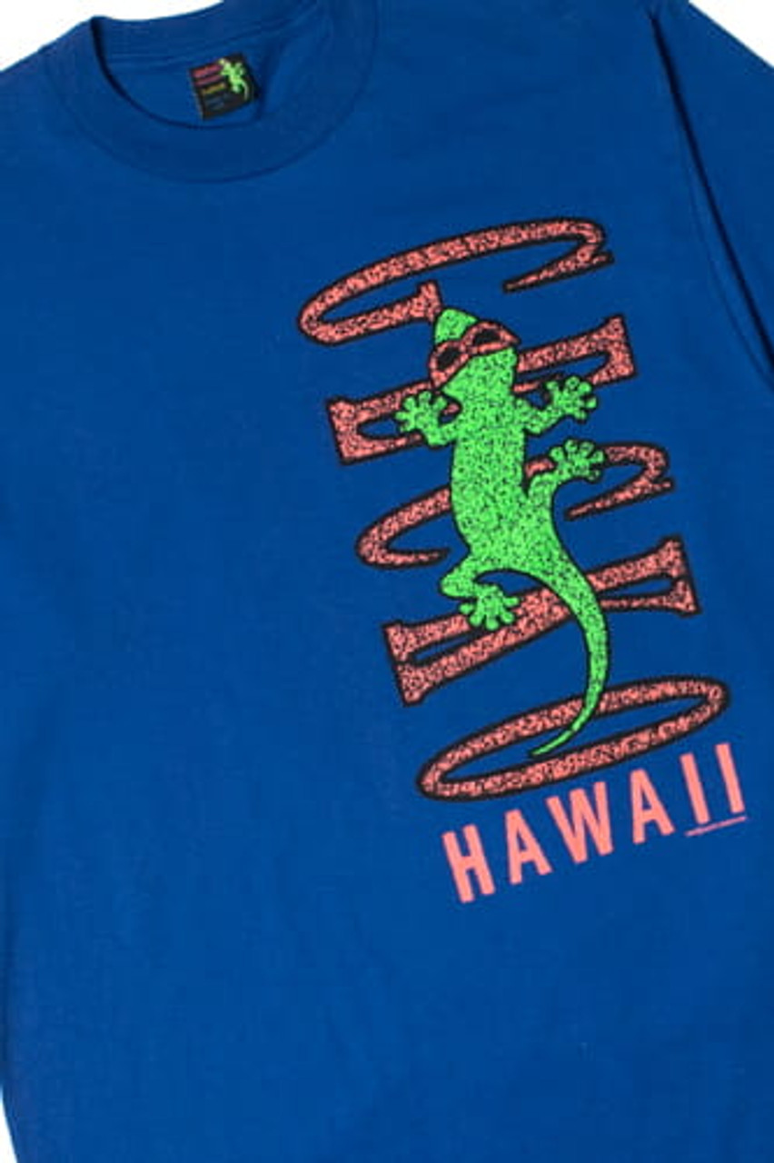 Vintage 1992 Gecko Hawaii T-Shirt