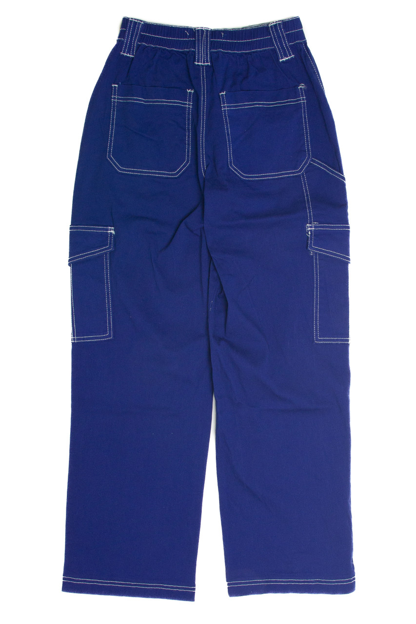 Royal Blue Cargo Skater Jeans