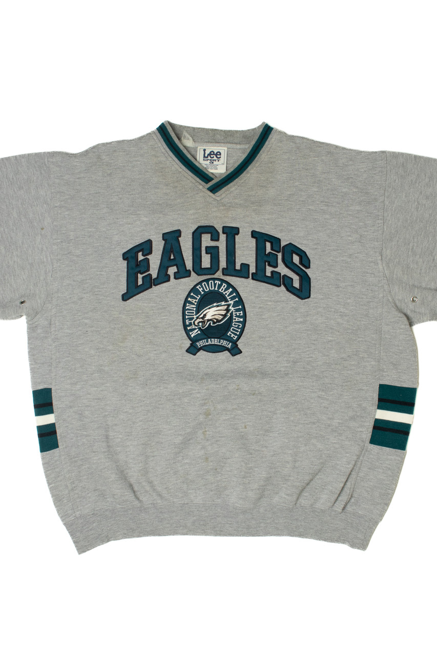 Vintage Philadelphia Eagles NFL V-Neck Sweatshirt