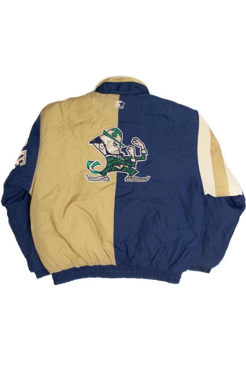 NOTRE DAME FIGHTING IRISH VINTAGE 1990'S STARTER LIGHT WEIGHT