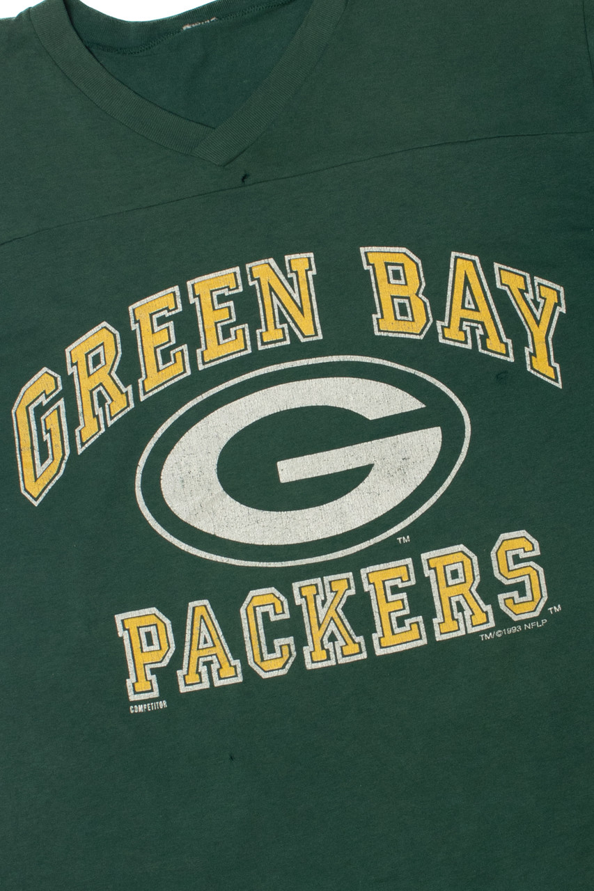 Vintage 1993 Distressed Green Bay Packers T-Shirt 