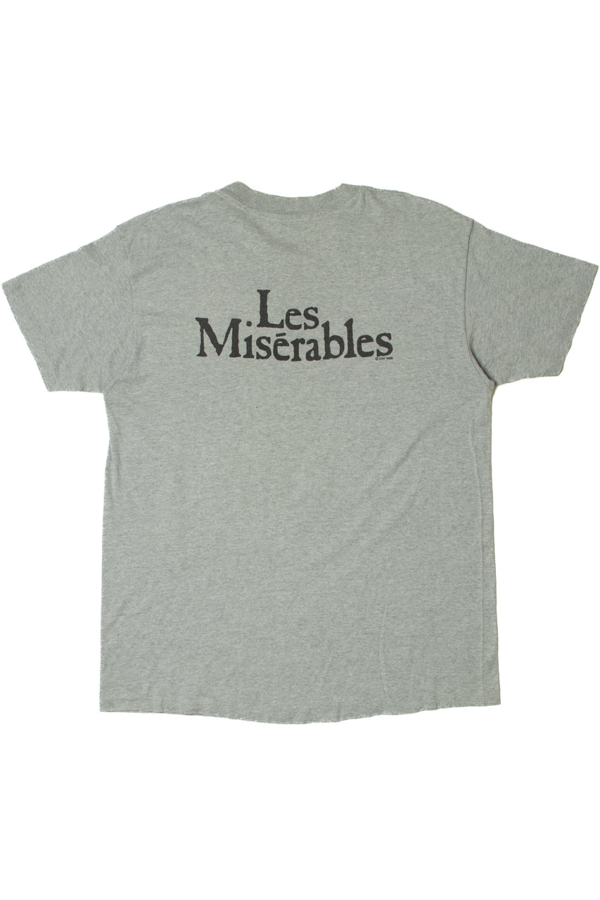 Vintage 1986 Les Miserables Broadway Musical Single Stitch T-Shirt 