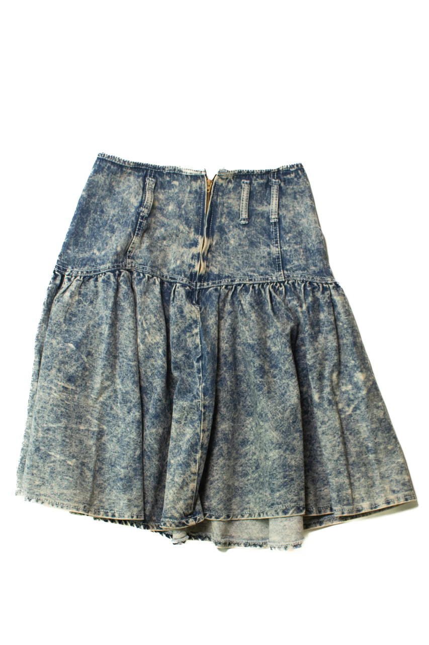 KIDPIK Girls Colorblock Split Stripe 5 Pocket Denim Skirt, Size: 2 - 3 -  Walmart.com