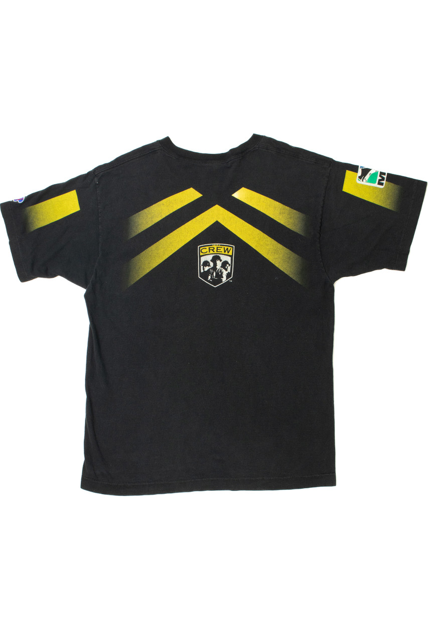 Vintage 1998 Columbus Crew MLS Soccer Front/Back Print T-Shirt 