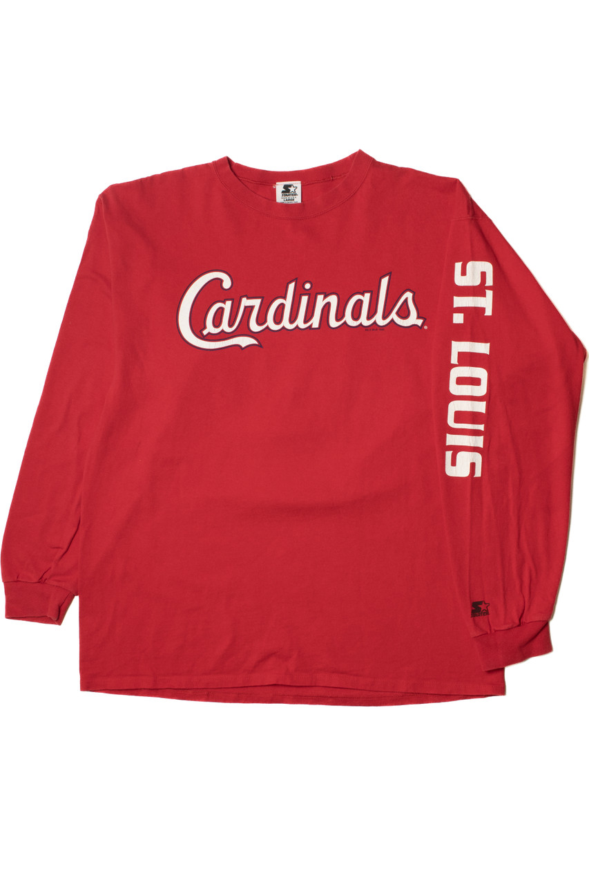 Vintage 1996 St. Louis Cardinals Long Sleeve Starter T-Shirt 