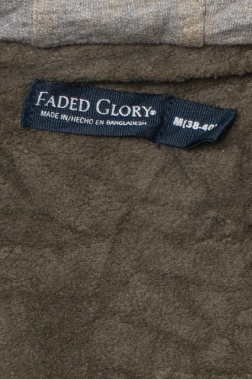 Hooded Camo Faded Glory Jacket